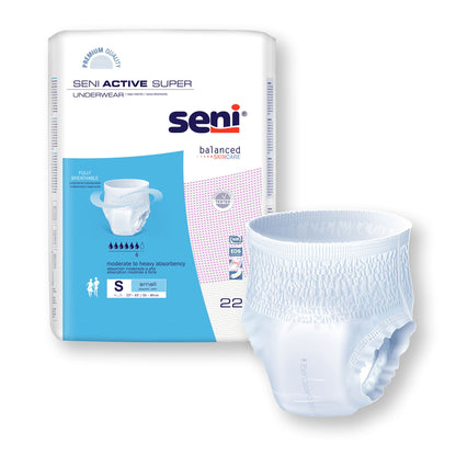 Seni® Active Super Moderate to Heavy Absorbent Underwear