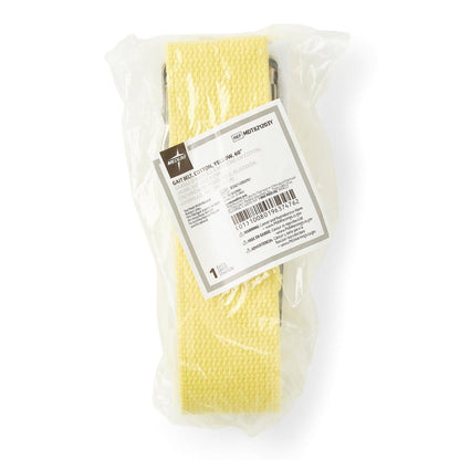 Gait Belt 60 Inch Length Yellow Cotton
