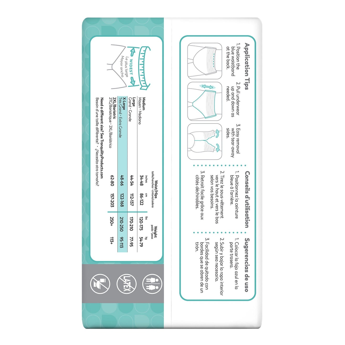 Select® Heavy Protection Absorbent Underwear, Extra Large