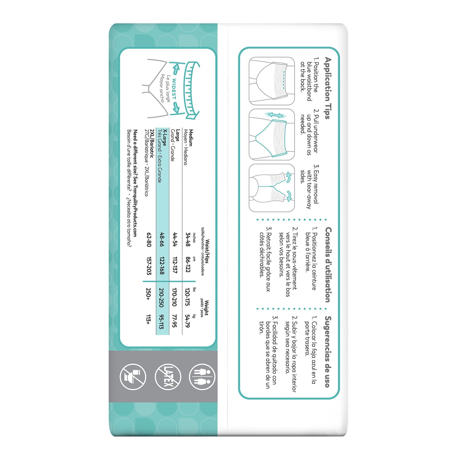 Select® Heavy Protection Absorbent Underwear, Extra Large
