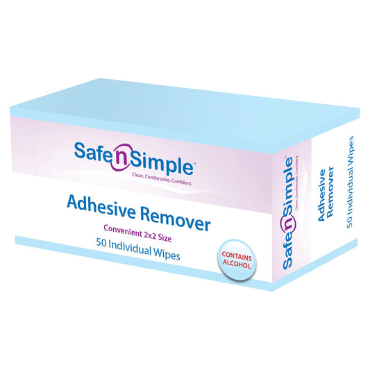 Safe N Simple Adhesive Remover, Wipe