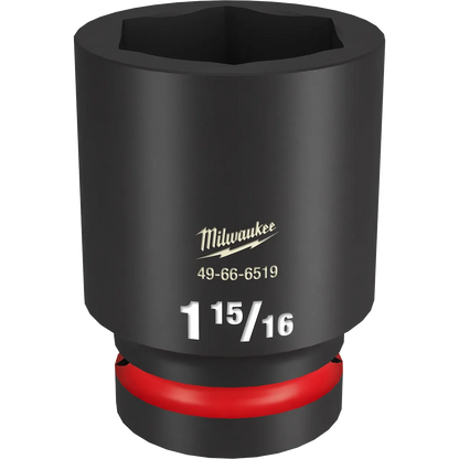 Milwaukee SHOCKWAVE Impact Duty 1" Drive 1-1/8" Deep 6 Point Socket 49-66-6519