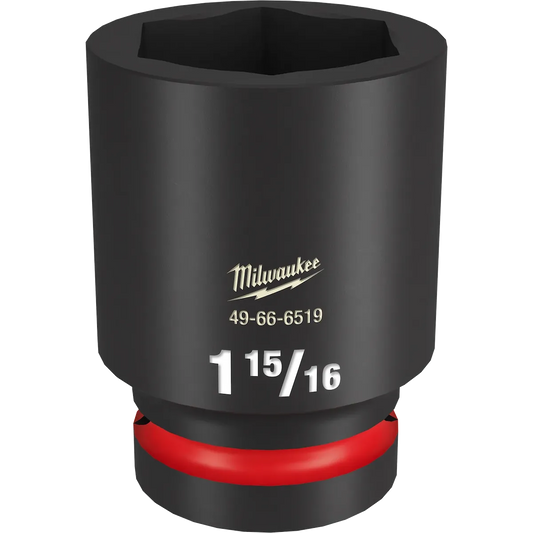 Milwaukee SHOCKWAVE Impact Duty 1" Drive 1-1/8" Deep 6 Point Socket 49-66-6519
