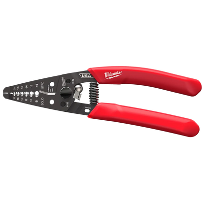 Milwaukee 8-20 AWG Dipped Grip Wire Stripper & Cutter (USA) MT702