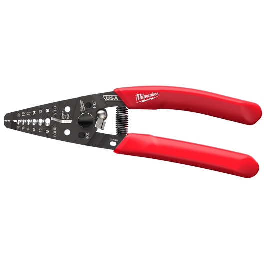 Milwaukee 8-20 AWG Dipped Grip Wire Stripper & Cutter (USA) MT702