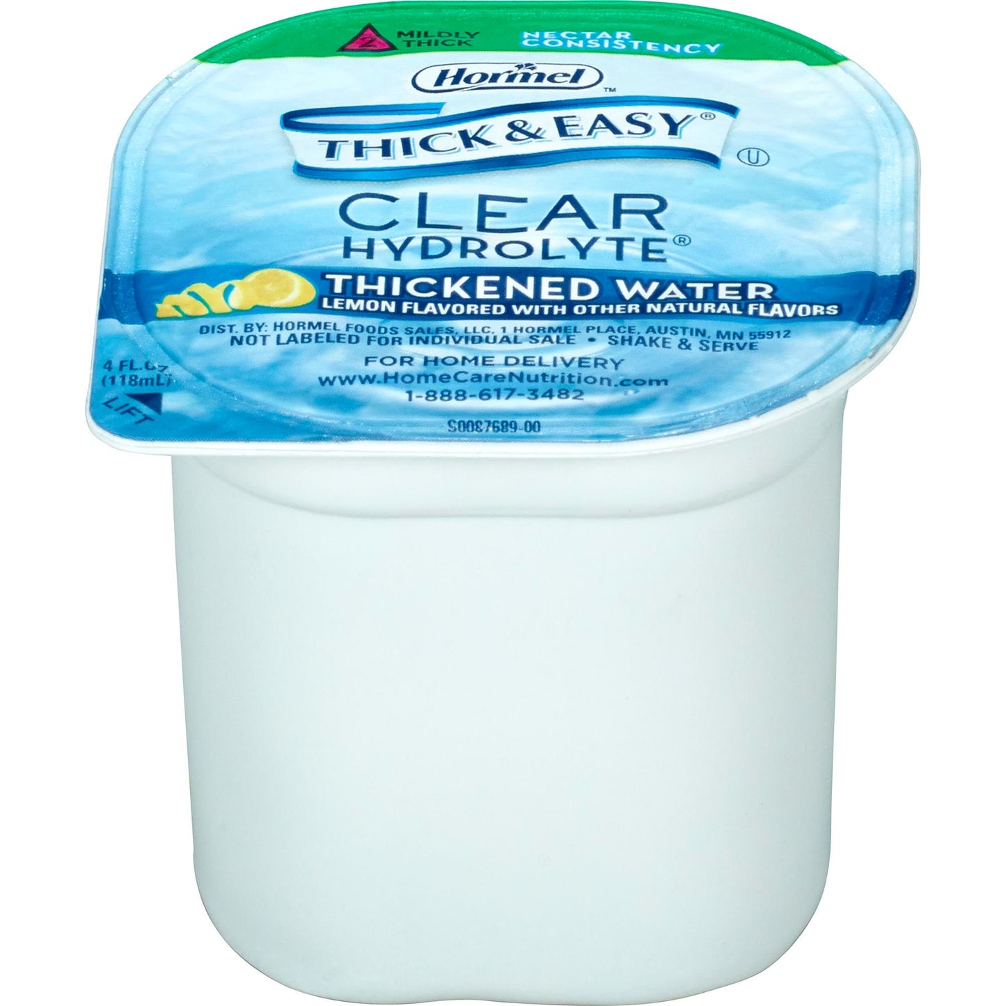 Thick & Easy® Hydrolyte® Nectar Consistency Lemon Thickened Water, Cup