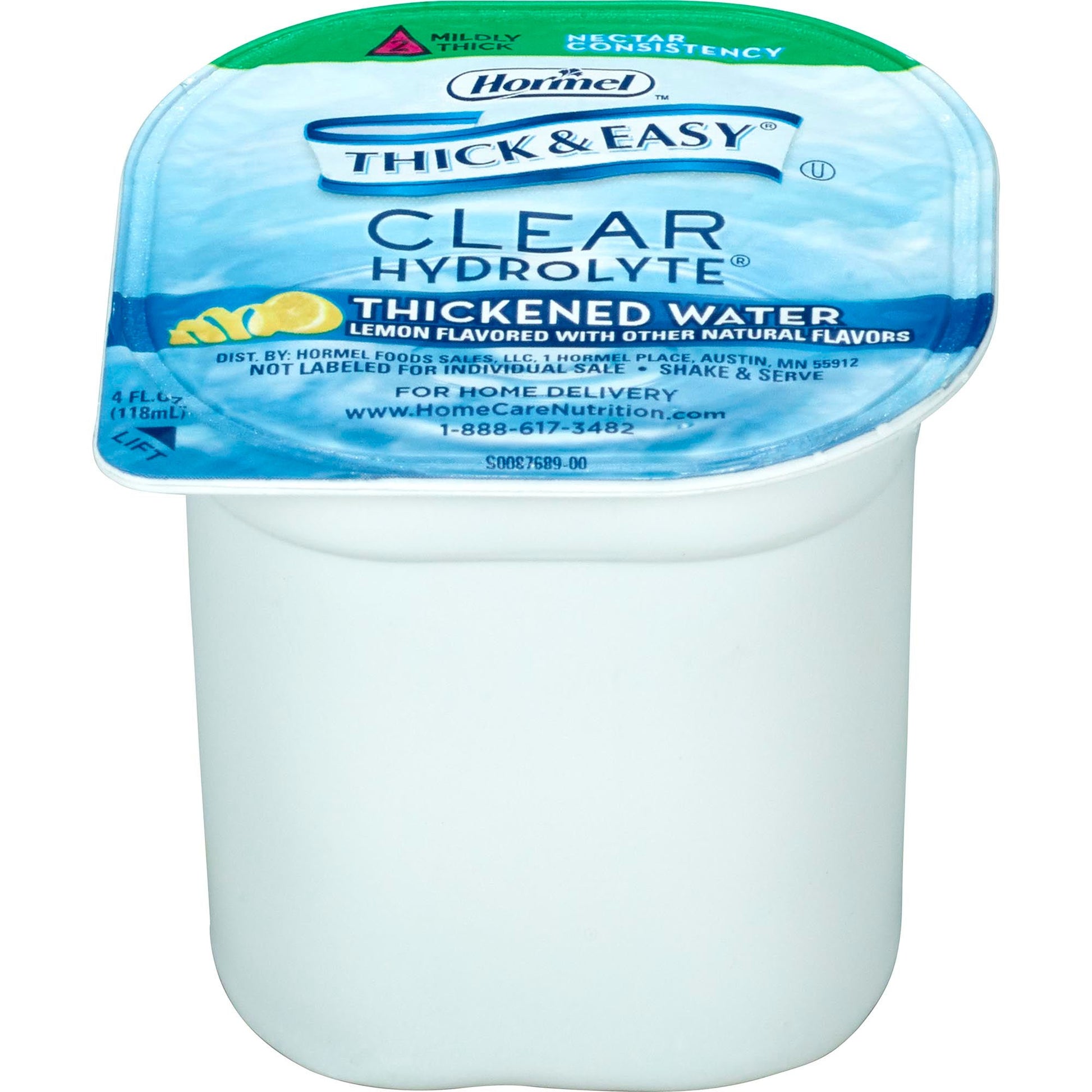 Thick & Easy® Hydrolyte® Nectar Consistency Lemon Thickened Water, Cup