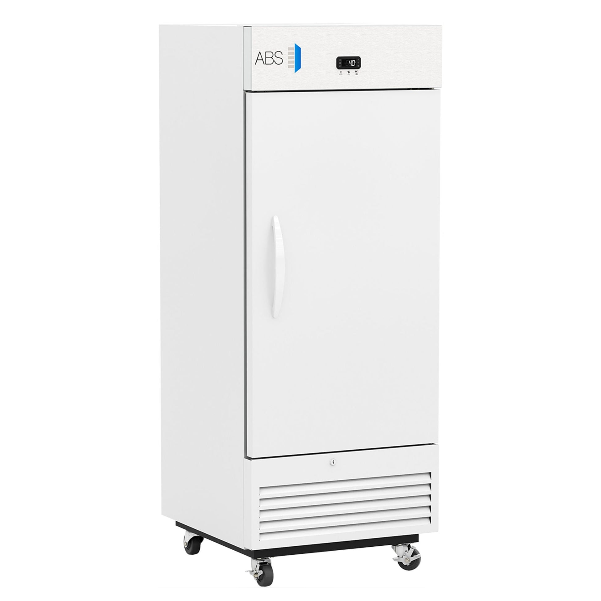 ABS Upright Refrigerator Laboratory Use 12 cu.ft. 1 Solid Swing Door Cycle Defrost