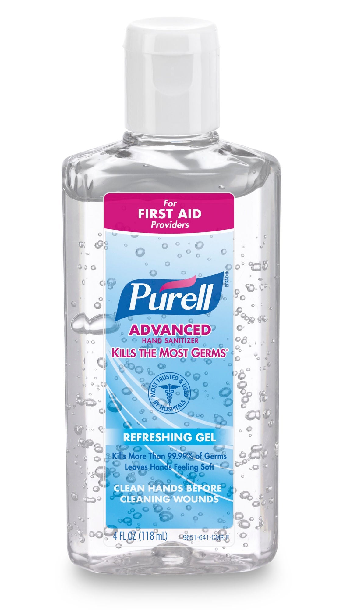 Purell® Advanced Hand Sanitizer 70% Alcohol Gel, Bottle, Fruit Scent
