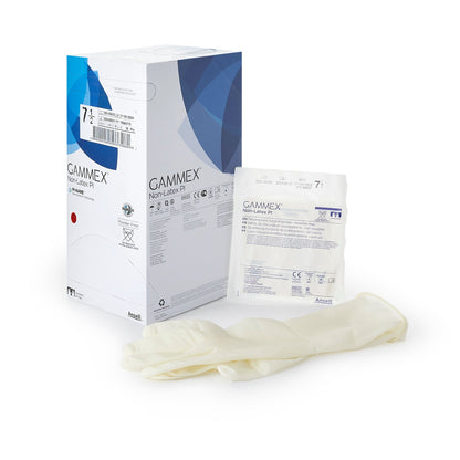 Sterile GAMMEX® Non-Latex PI Polyisoprene Surgical Gloves, White - view 2