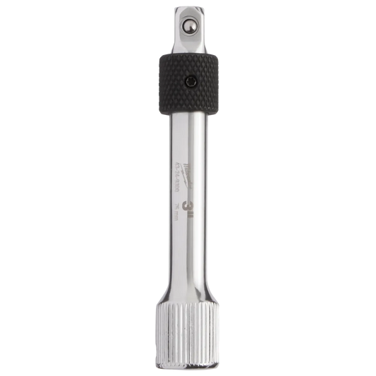 Milwaukee 1/4" Drive 3" Locking Extension 43-24-9300 | 1/4 in Drive, Chrome Vanadium Steel