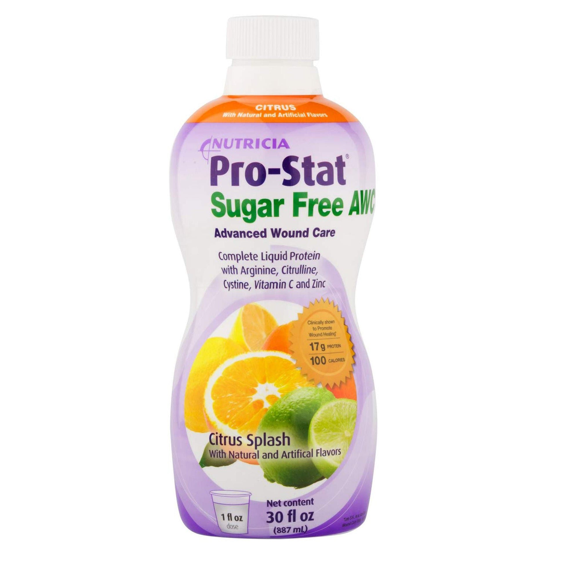 Pro-Stat® Sugar Free AWC Citrus Splash Complete Liquid Protein, Bottle