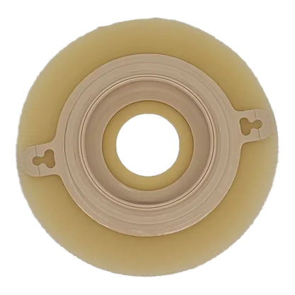 Ostomy Barrier Precut, Extended Wear Adhesive Tape Collar Flange Red Code System 1-1/4 Inch Opening