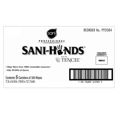 Sani-Hands Unscented Instant Hand Wipes