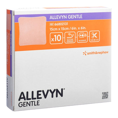 Allevyn Gentle Border Silicone Foam Dressing