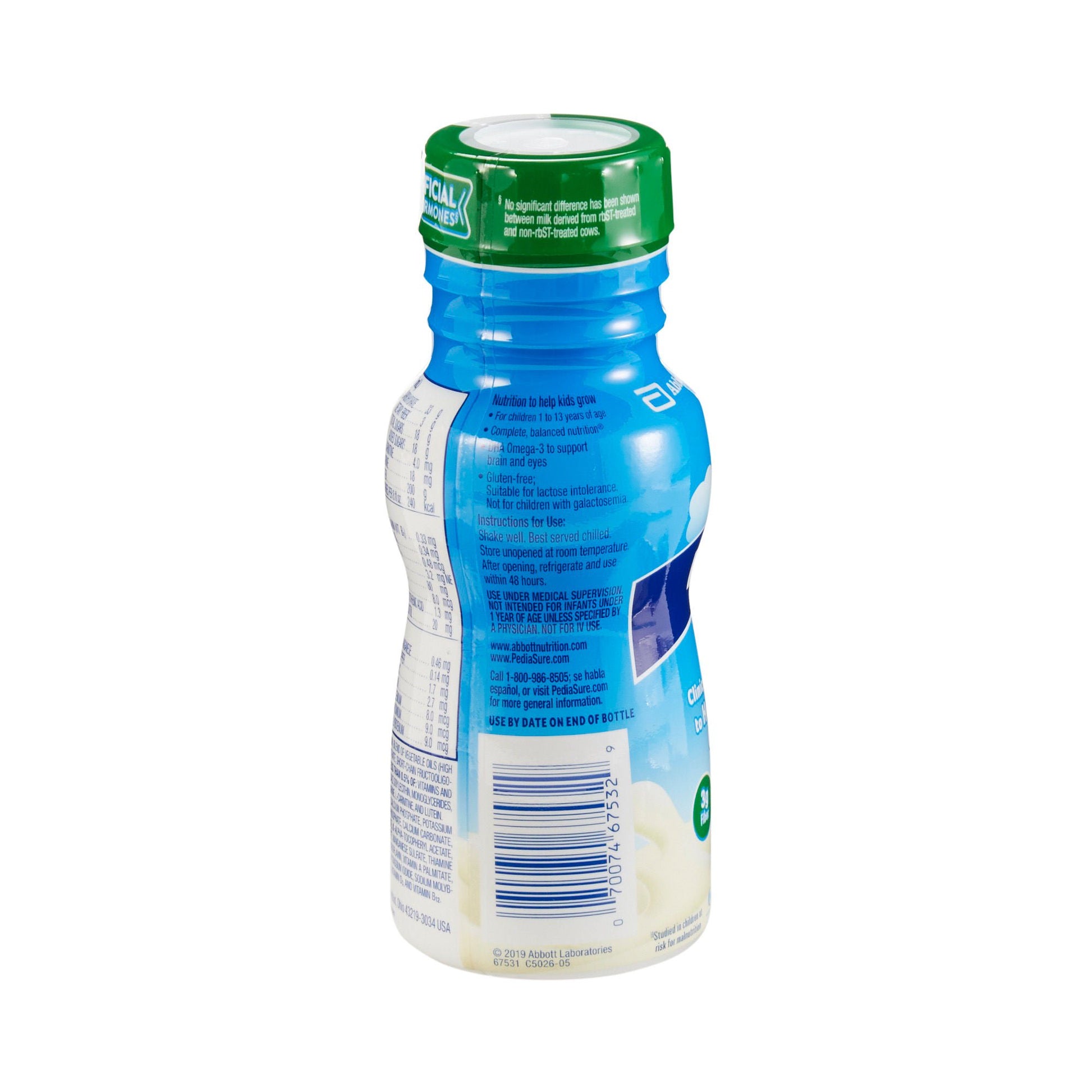 PediaSure Grow & Gain With Fiber Therapeutic Nutrition, Vanilla, Bottle