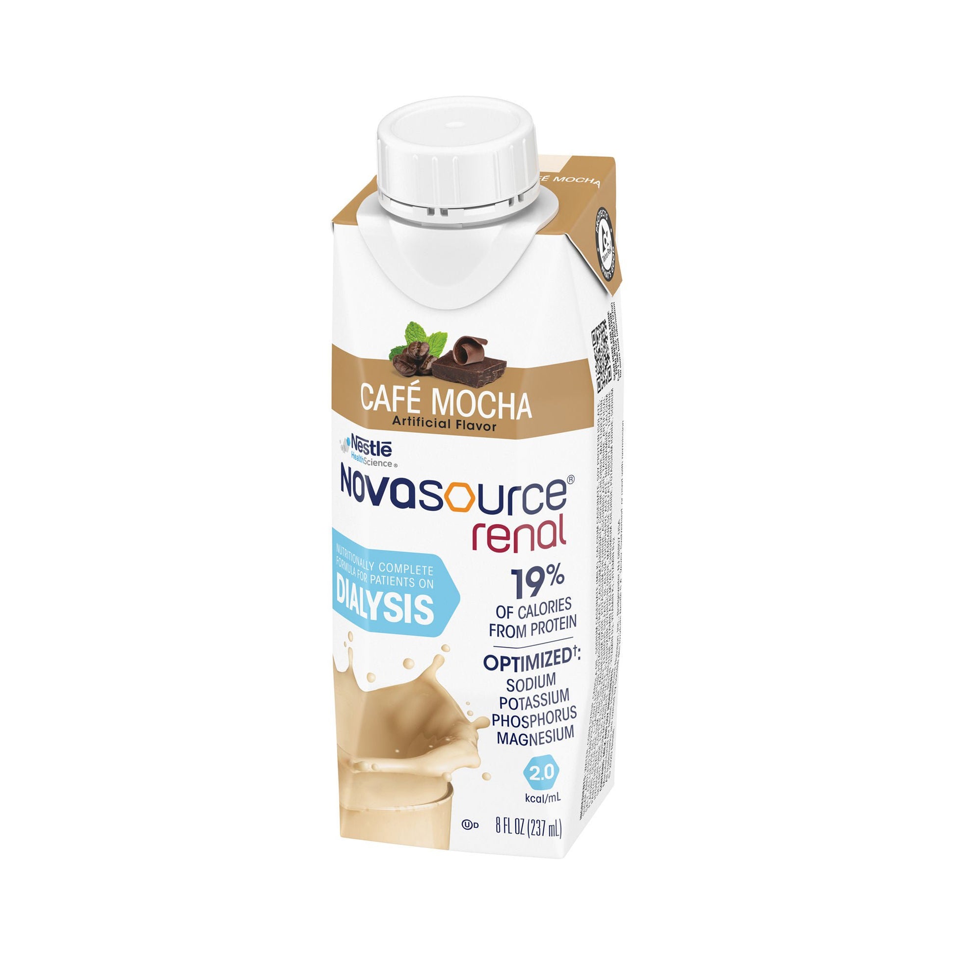 Novasource® Renal Café Mocha Formula for Patients on Dialysis, Carton