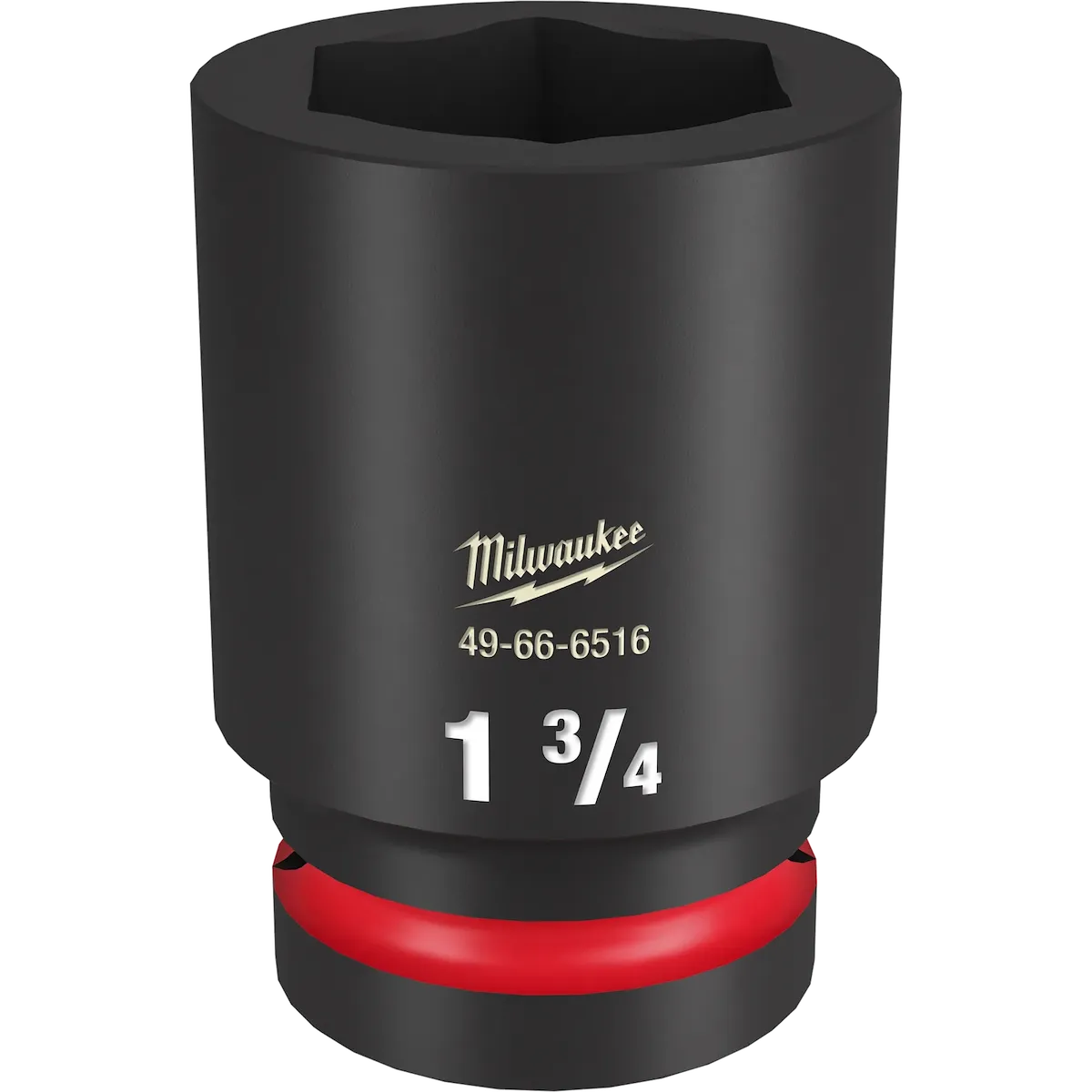 Milwaukee SHOCKWAVE Impact Duty 1" Drive 1-1/8" Deep 6 Point Socket 49-66-6519