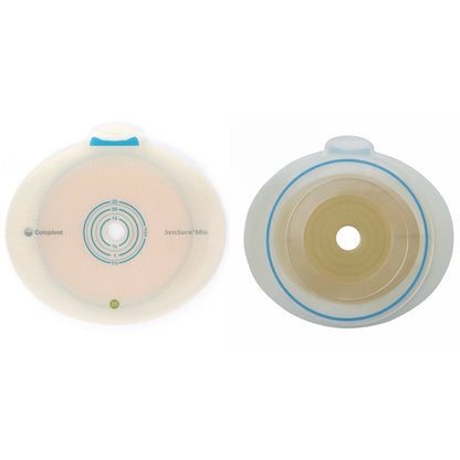 SenSura® Mio Flex Ostomy Barrier, Stoma Opening, Red Match