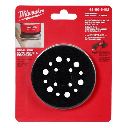 Milwaukee 3” Sponge Interface Pad 48-80-6402