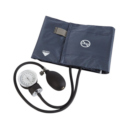 McKesson Aneroid Sphygmomanometer with Cuff, 2-Tube, Pocket-Size, Large Cuff
