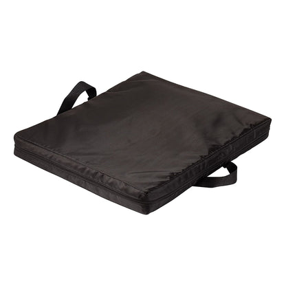 Mabis® Wheelchair Seat Cushion, Black, 16 D x 18 W x 2 H in.