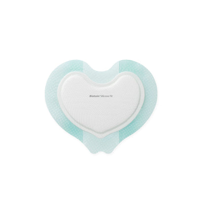 Biatain Silicone Fit Silicone Foam Dressing With Border Film Backing Silicone Adhesive Sacral