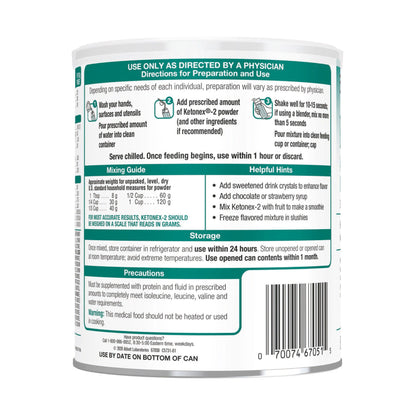 Ketonex®-2 Amino Acid–Modified Medical Food for MSUD, Can