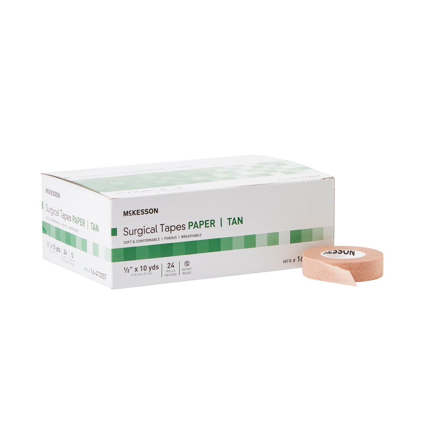 McKesson Paper Medical Tape, Tan