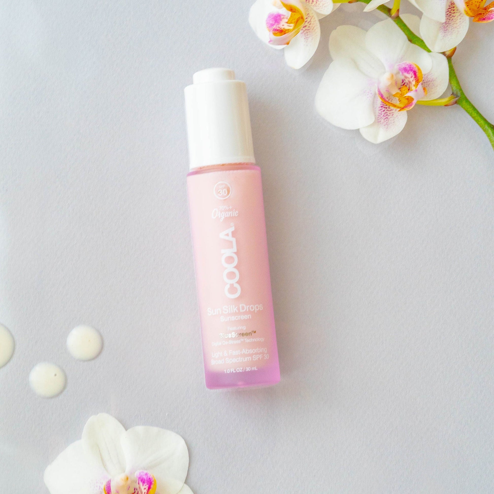 Coola® Sun Silk Drops Sunscreen with BlueScreen™ Digital De-Stress™ SPF 30