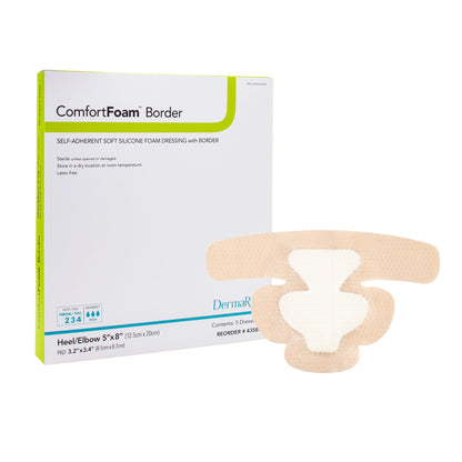 ComfortFoam™ Bordered Foam Wound Dressing w/ Soft Silicone Adhesive