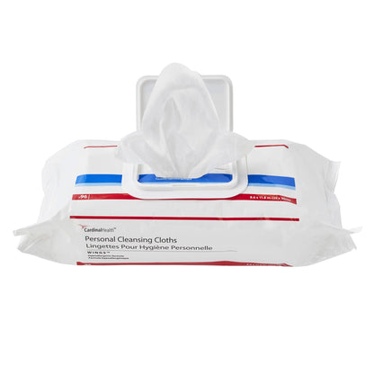 Cardinal Health™ Wings™ Personal Cleansing Cloths, Soft Pack