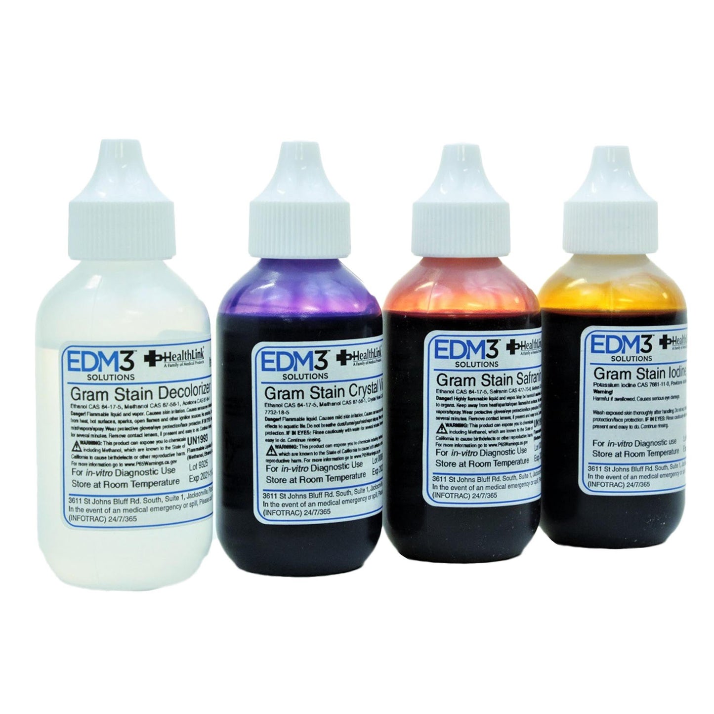Gram Stain Set 4 X