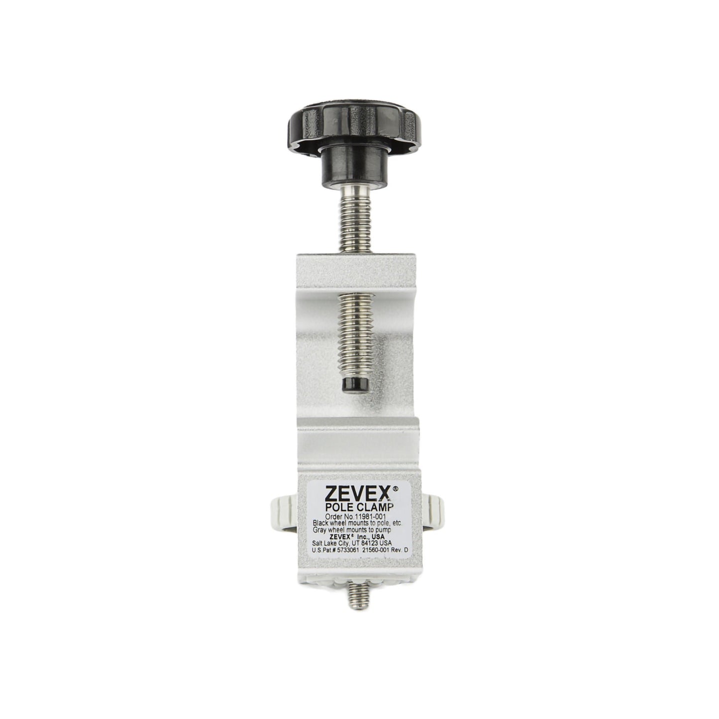Zevex Pole Clamp for use with Infinity or Infinity Orange Enteral Feeding Pump