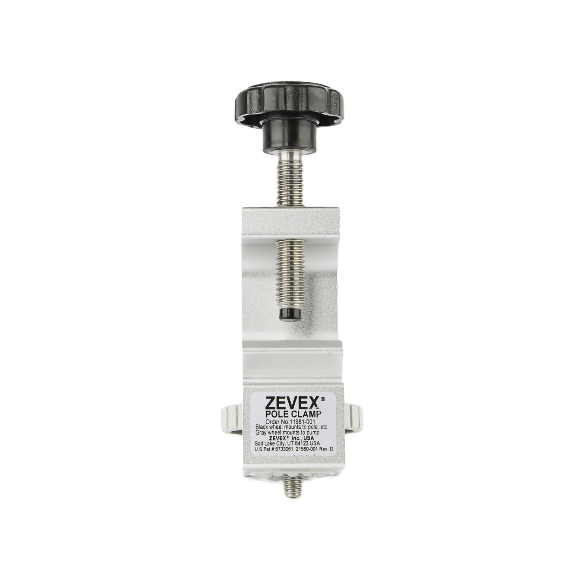 Zevex Pole Clamp for use with Infinity or Infinity Orange Enteral Feeding Pump