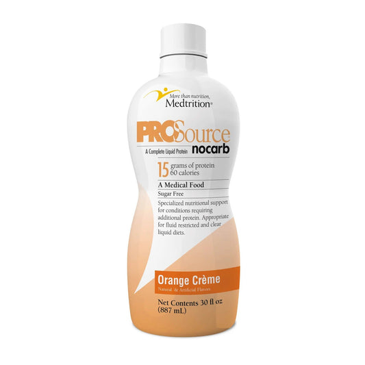 ProSource NoCarb™ Orange Crème Collagen & Whey Protein Formula, Bottle