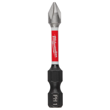 Milwaukee SHOCKWAVE Impact Duty 2" PH1 Bit (2 Pk) 48-32-4961 | PH1 Drive, 2-Piece