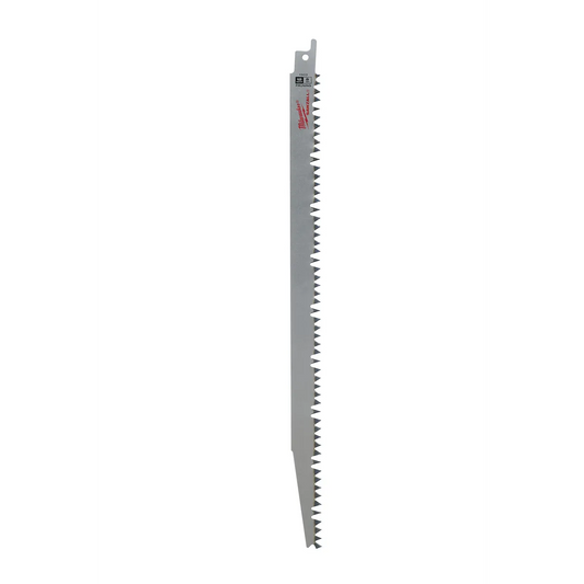 Milwaukee 12" 5 TPI Fleam Ground Pruning SAWZALL Blade for Clean Wood (5 PK) 48-00-1303 | 12 in Blade Length, 5-Piece