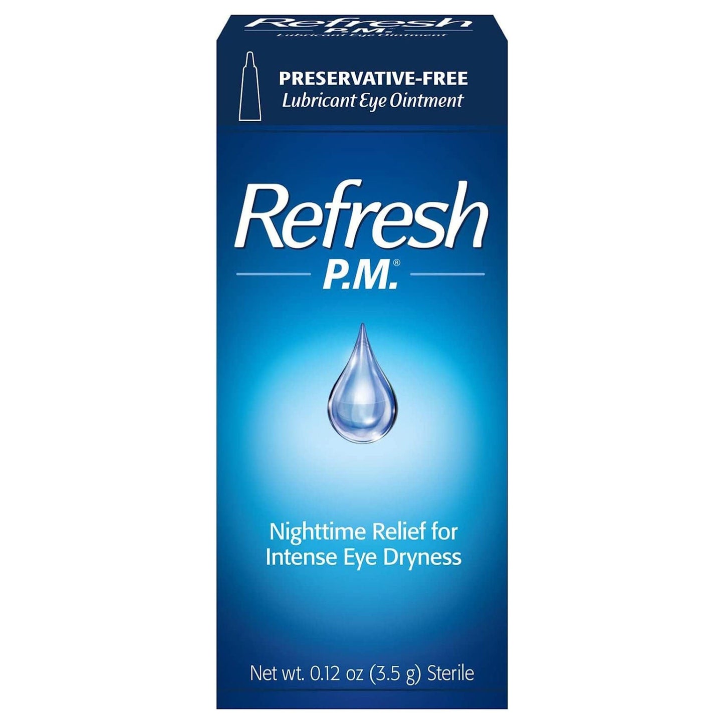 Refresh P.M.® Lubricant Eye Ointment, Dropper Bottle