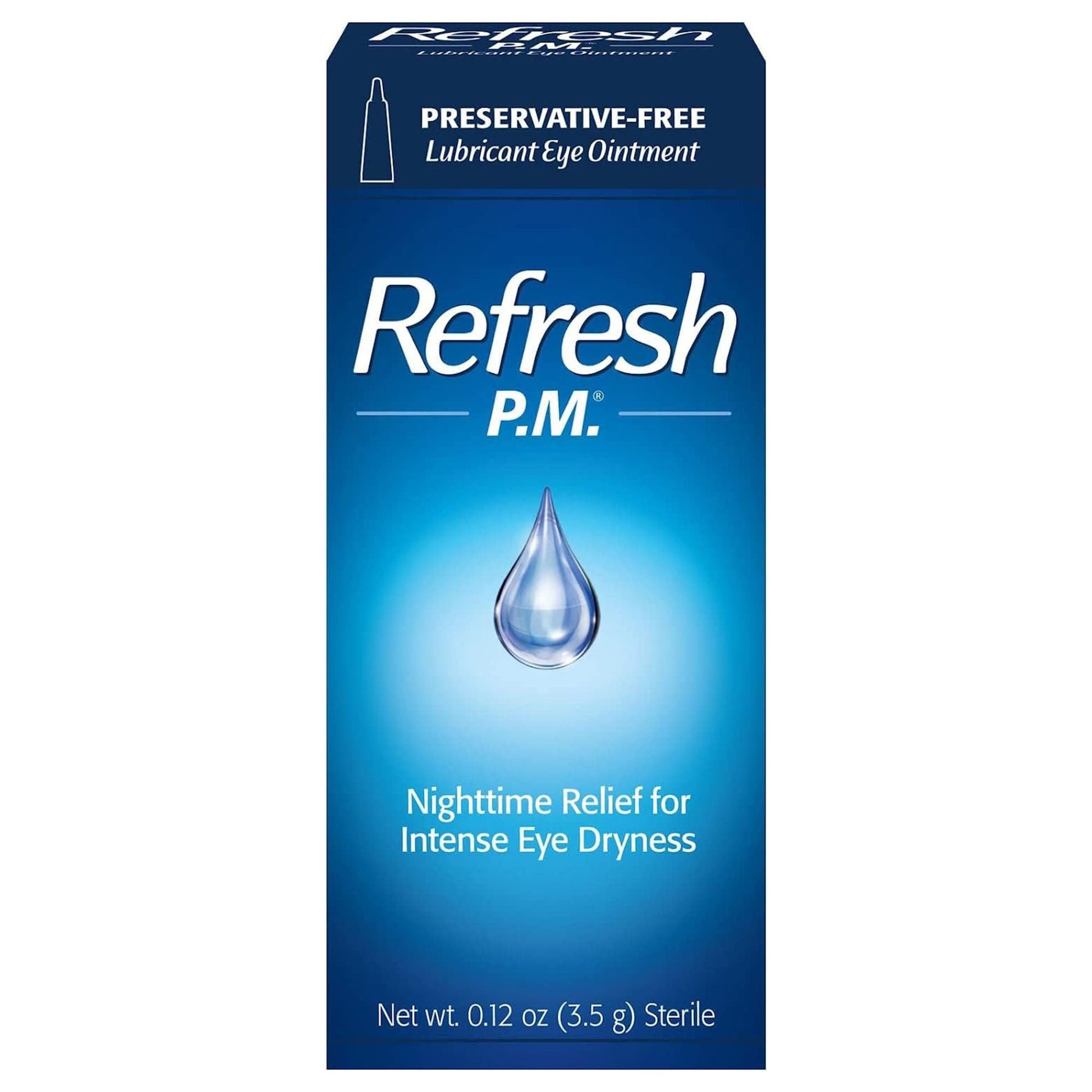 Refresh P.M.® Lubricant Eye Ointment, Dropper Bottle