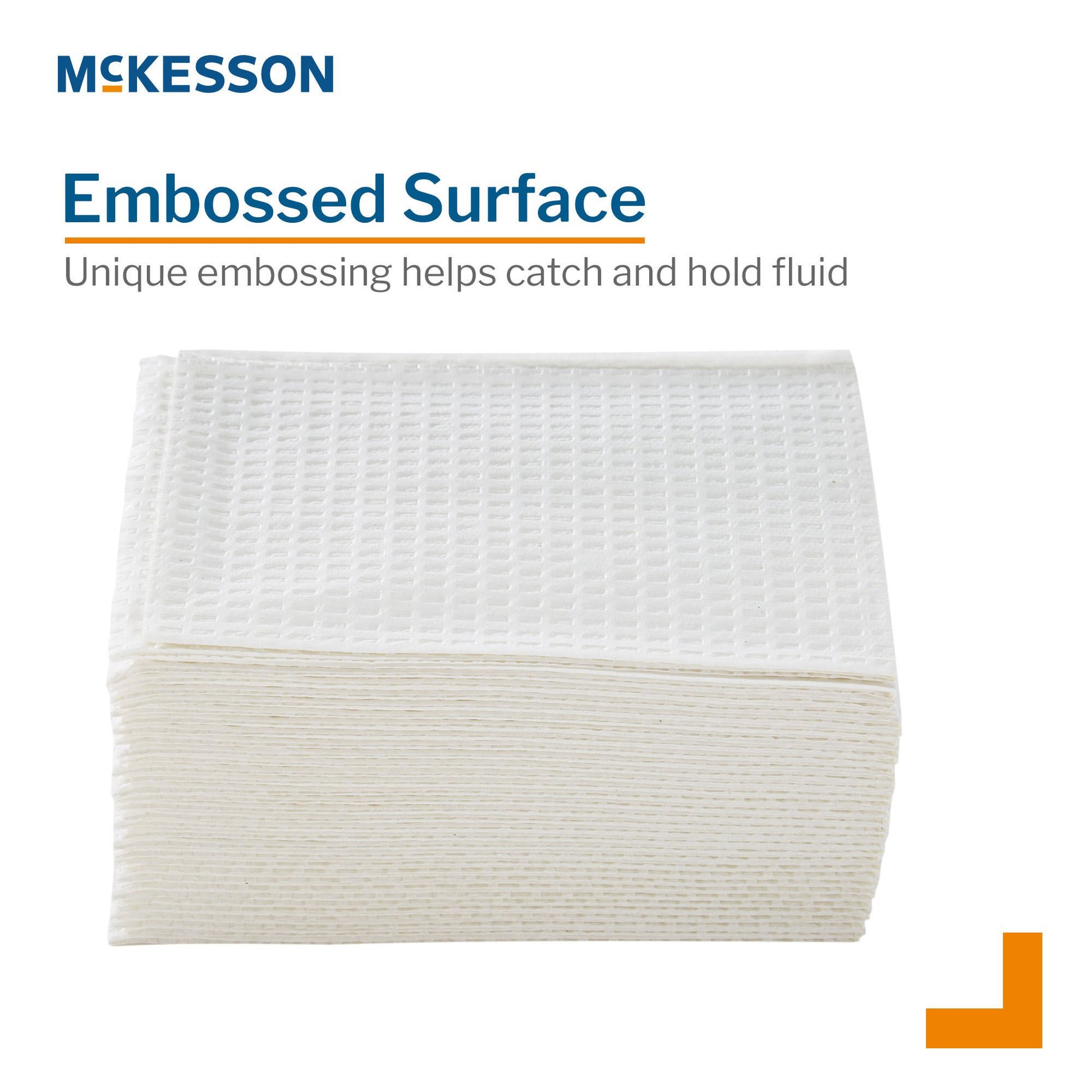 McKesson Deluxe White Procedure Towel