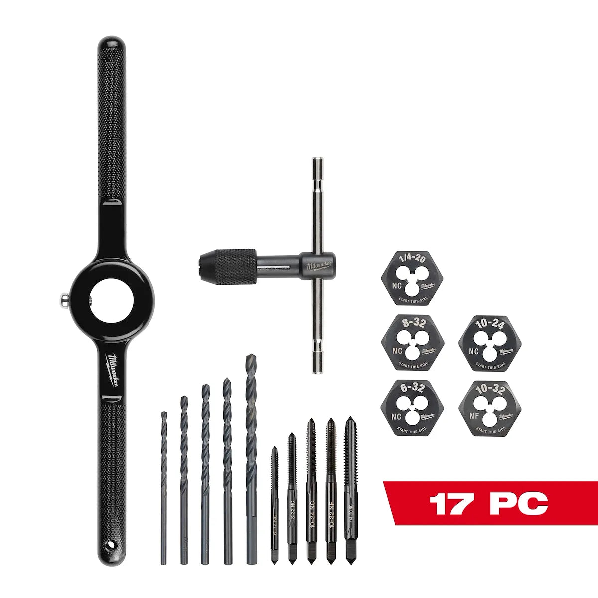 Milwaukee 17PC SAE Tap and Die Set 49-57-5315
