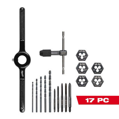 Milwaukee 17PC SAE Tap and Die Set 49-57-5315