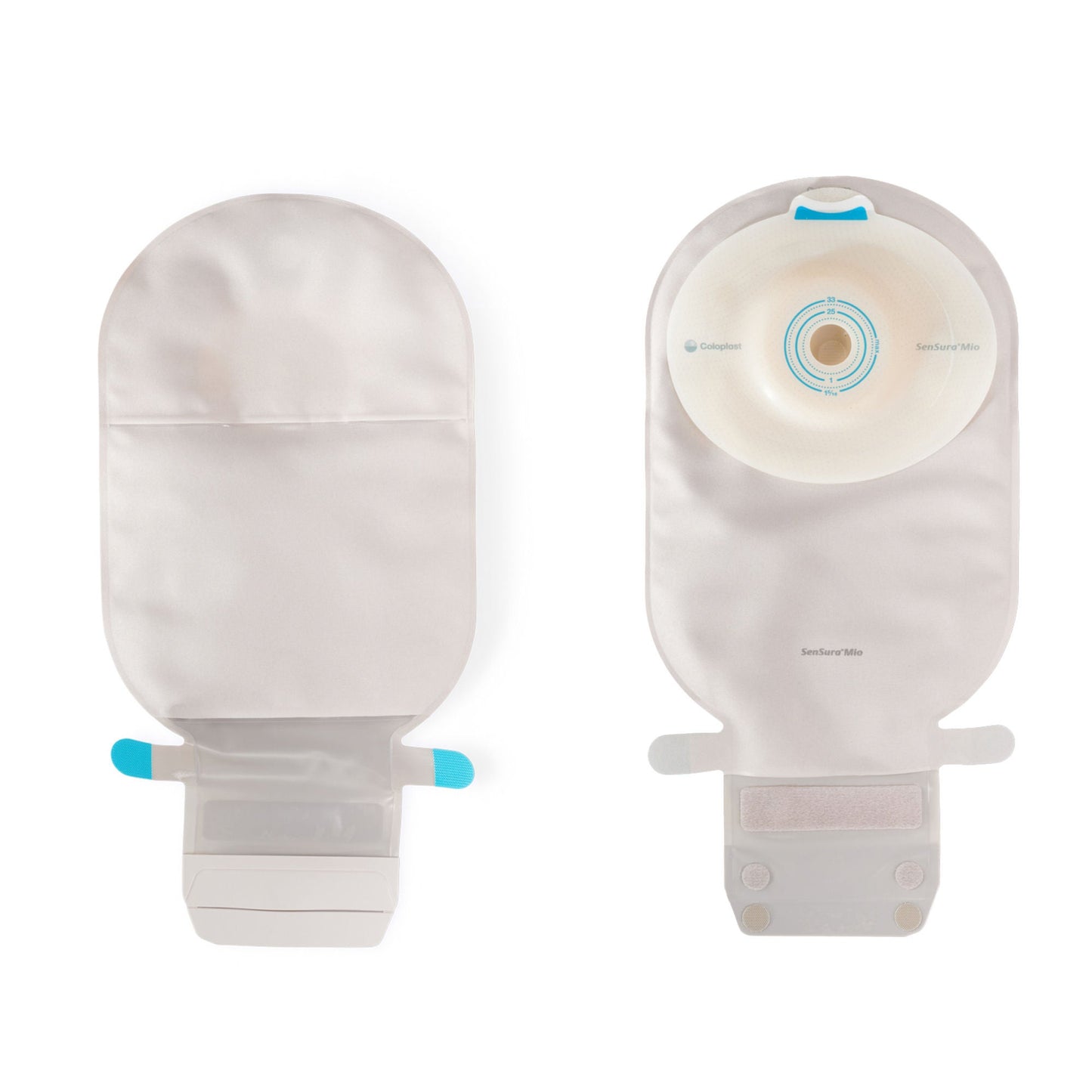 SenSura® Mio Convex Soft 1-Piece Opaque Ostomy Pouch System, Stomas