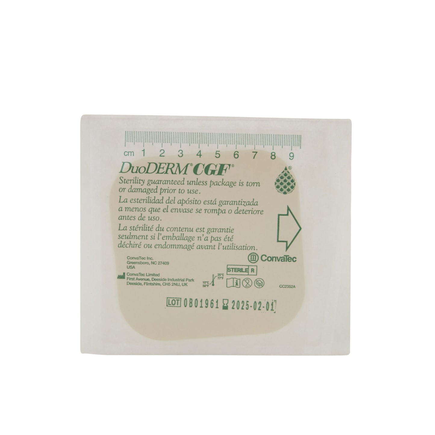 DuoDerm® CGF® Hydrocolloid Dressing
