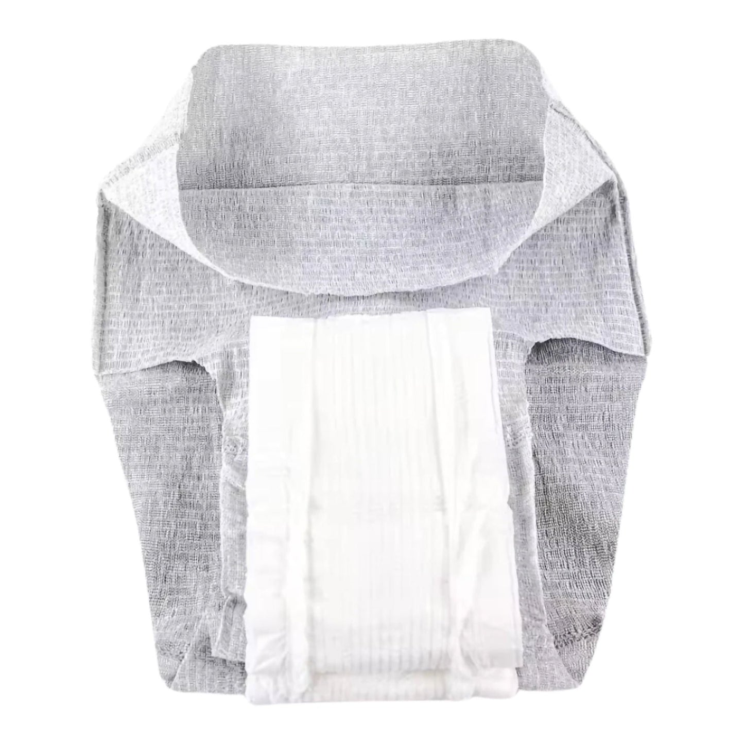 Nexwear Men's Pull-On Absorbent Underwear, Extra Large, Gray