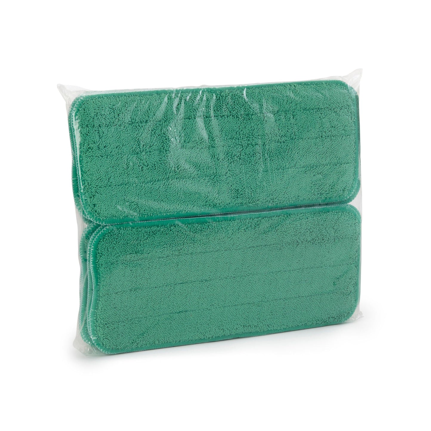 Wet Mop Pad Bound Edge Green Polyester / Polyamide Reusable