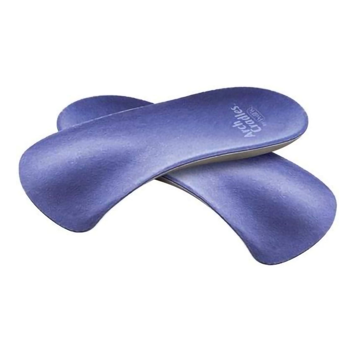 Pedifix Arch Cradles Arch Support Insole Cradle Thermoplastic Rubber Women 11 and up / Men 9 to 11 Blue