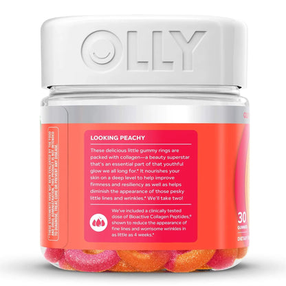 Olly® Collagen Gummy Rings Peach Bellini