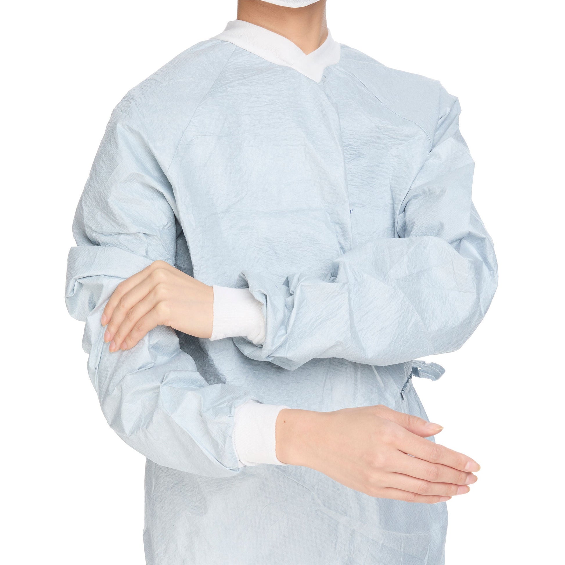 Aero Chrome Surgical Gown with Towel, Medium